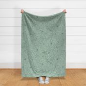 Magnolia Flowers In Bloom - Sage Green - Jumbo Scale