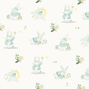 Year of the Rabbit Baby Bunny Plays