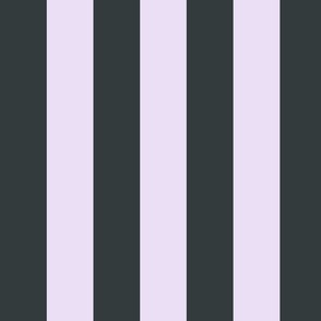 HouseofMay-bold vertical stripes soft black lavender