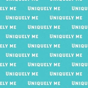 uniquely me turquoise