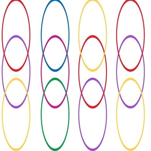 Colourful Oval shapes