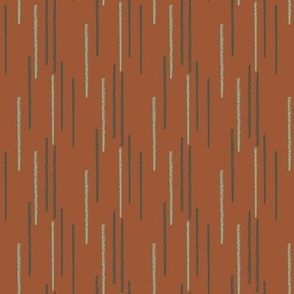 rust slender stripe