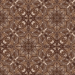 Earth tone floral