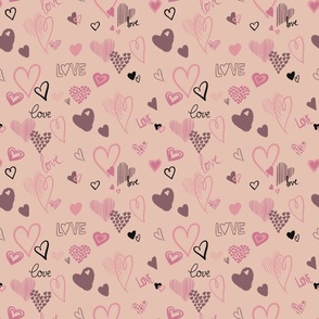 A Love Story in Patterns: Pink Valentine