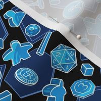 Tabletop Board Game Pieces (Blue)