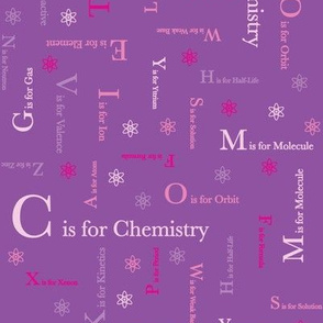 C is for Chemistry (Purple)