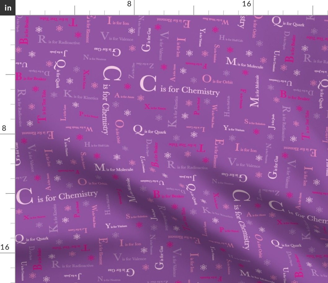 C is for Chemistry (Purple)