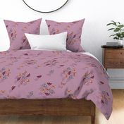 Moth/Butterfly Scattered - Purple - Jumbo Size