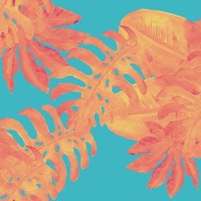 Tropical Leaves 2 Colour