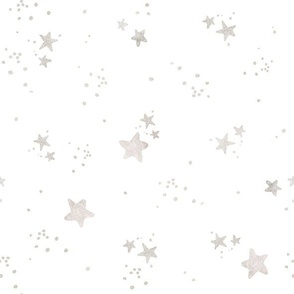 Boho Clouds - stars - coordinate