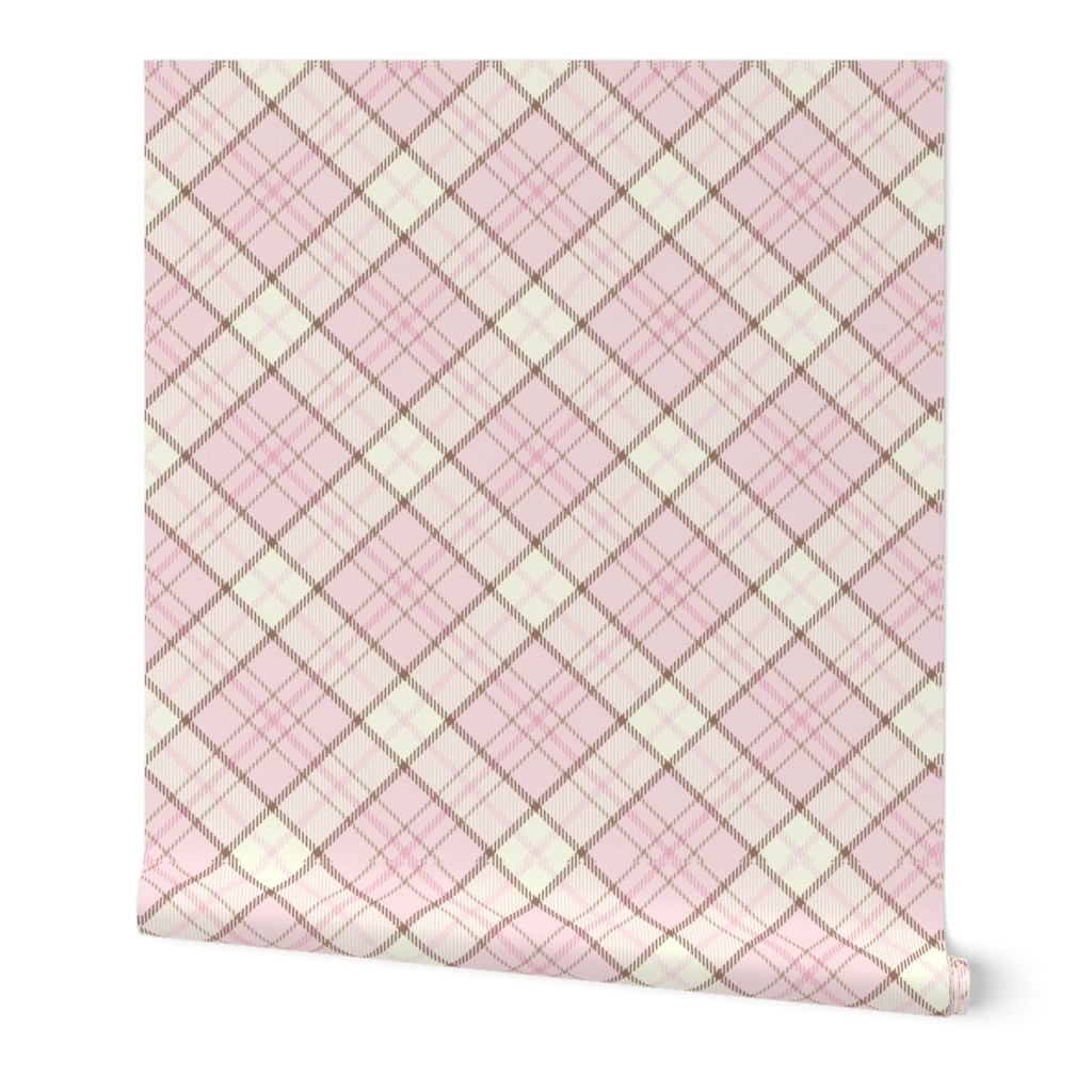 Pink and Brown Plaid Pattern Papers-10 Kopie_pe