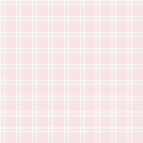 Sweet summer nordic scandinavian pink gingham, gingham fabric, english pink country, pink and white fabric 