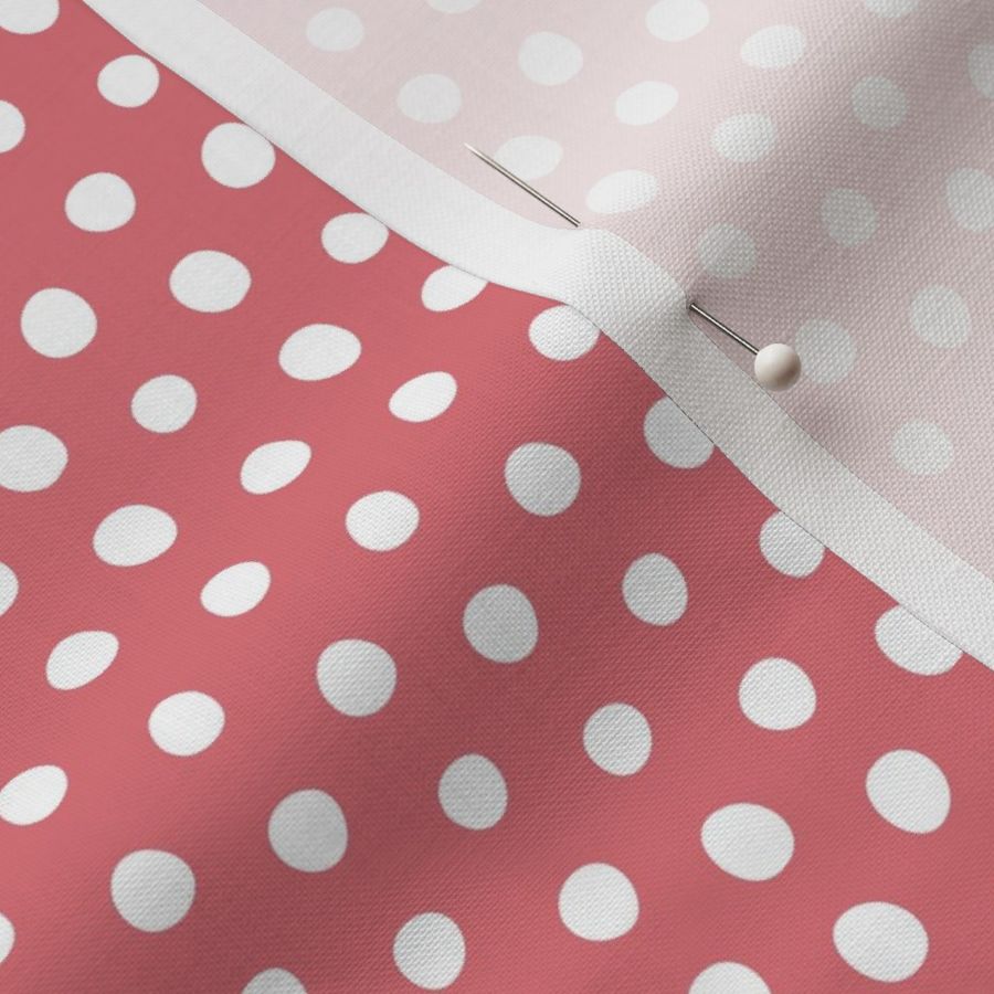 small scale watermelon - white crooked Fabric | Spoonflower