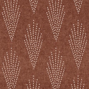 sunrise - home decor starburst rising - warm brown - LAD23