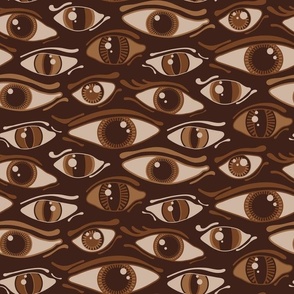 Shape Of Eye Fabric, Wallpaper and Home Decor