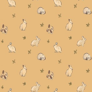 Rabbits - Yellow - Small