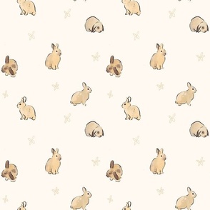 Rabbits - Cream - Small