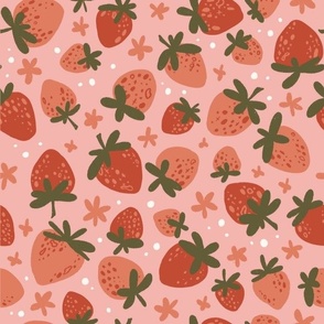 Strawberries - Pink