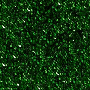 Cocktail Christmas Scattered tossed faux sequins emerald green