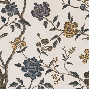 The Charm Of Past Centuries Vintage Wallpaper Design Muted Colors