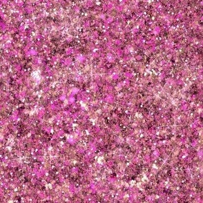 Glam Magenta Pink Mermaid Scales -- Solid Faux Glitter Scales -- Glitter Look, Simulated Glitter, Magenta Pink Glitter Sparkles Print -- 25in x 60.42in VERTICAL TALL repeat -- 150dpi (Full Scale) 
