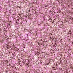 Glam Pink Earth Mermaid Scales -- Solid Faux Glitter Scales -- Glitter Look, Simulated Glitter, Pink Pale Brown Glitter Sparkles Print -- 25in x 60.42in VERTICAL TALL repeat -- 150dpi (Full Scale) 