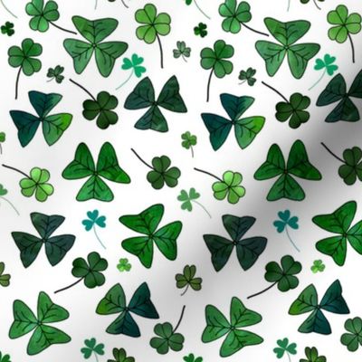 A Flock of Shamrocks (small scale)  
