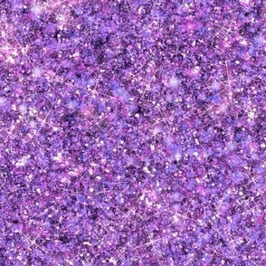 Glam Indigo Purple Mermaid Scales -- Solid Faux Glitter Scales -- Glitter Look, Simulated Glitter, Purple Glitter Sparkles Print -- 60.42in x 25.00in repeat -- 150dpi (Full Scale)