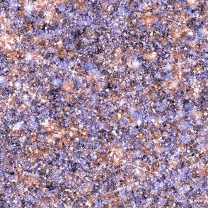 Coral Explosion Mermaid Scales -- Solid Faux Glitter Scales -- Glitter Look, Simulated Glitter, Purple Orange Glitter Sparkles Print -- 60.42in x 25.00in repeat -- 150dpi (Full Scale)