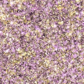 Purple Urchin Glitz Mermaid Scales -- Solid Faux Glitter Scales -- Glitter Look, Simulated Glitter, Purple Avocado Green Orange Glitter Sparkles Print -- 60.42in x 25.00in repeat -- 150dpi (Full Scale)