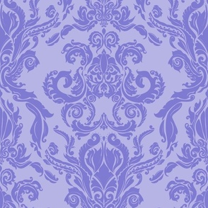 Cephalopod Damask Periwinkle