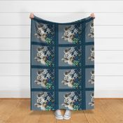 Shih Tzu Garden Flag with Flowers