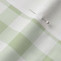 Gingham- Buffalo Plaid- 1 Inch- Vichy Check- Checked- Blush- Pastel Green- Soft Green- Wallpaper- Spring- Medium