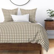 Gingham Mushroom Brown