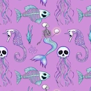 Ocean Skeletons, lavender