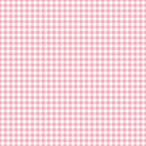 Sweet Pink Gingham Plaid / Cottagecore / Small