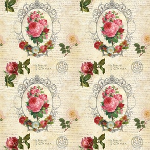 French Rose Ephemera