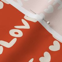 Happy Valentine's Day Love Lettering 