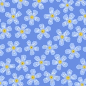 Whimsy Forget-me-not Toss (forgetmenot blue) XL
