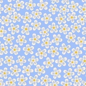 Whimsy Forget-me-not Toss (sky blue) medium 