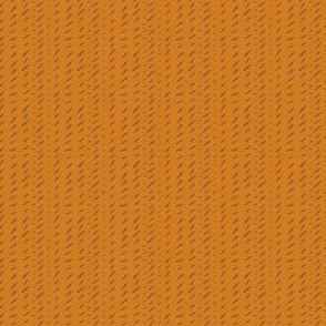 Desert Dashed Stripe in Burnt Orange