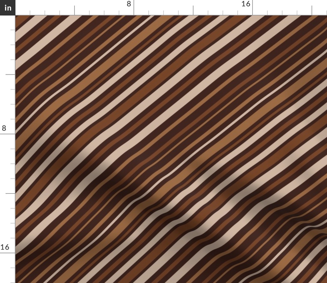 Cowboy diagonal stripe, large scale