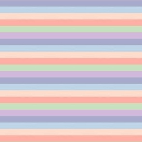 Summer Pastel Multi Stripes