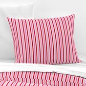 French Candy Pink/Red/Blush Valentine's Day Stripe 