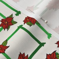 Poinsettia Gift Tags (Green Frames) by Su_G_©SuSchaefer