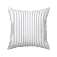 Mattress Ticking Stripe - Light Gray and white - pointdelettre04