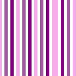 Uneven stripes in Purple hues