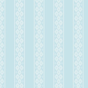 cross stitch stripe aqua blue 4 wallpaper scale by Pippa Shaw