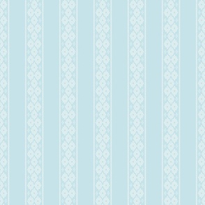 cross stitch stripe aqua blue 3 wallpaper scale by Pippa Shaw