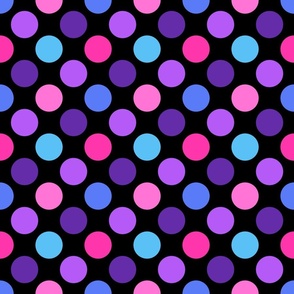 Rainbow Polka dots